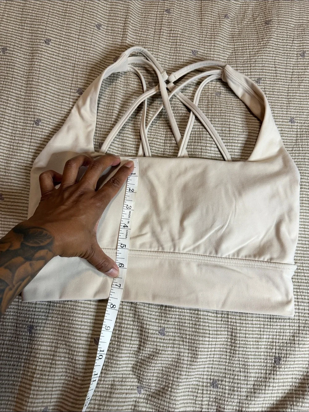 Buffbunny Revolution Sports Bra - bone